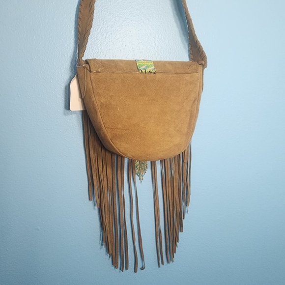 Jean Louis Scherrer Fringe Boutique Purse MSRP $200 - Picture 4 of 8